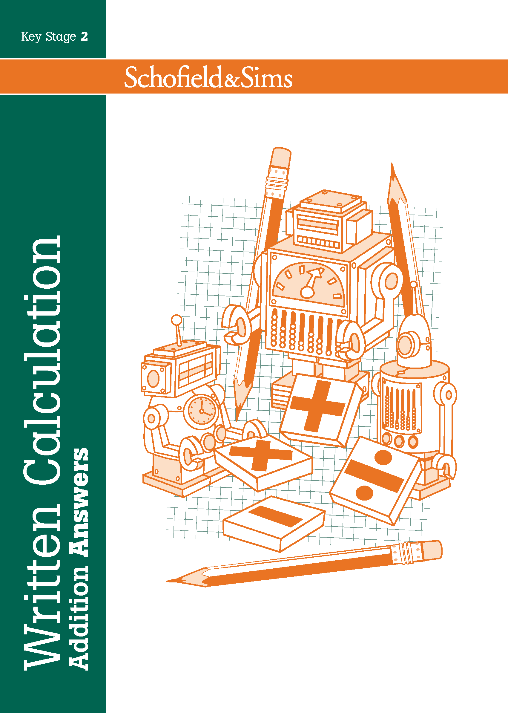 written calc addition answers cover